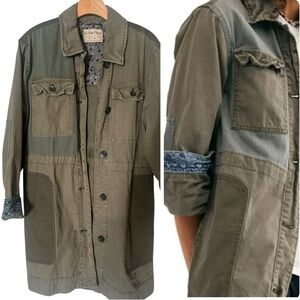 We The Free Utility Jacket w/patch design